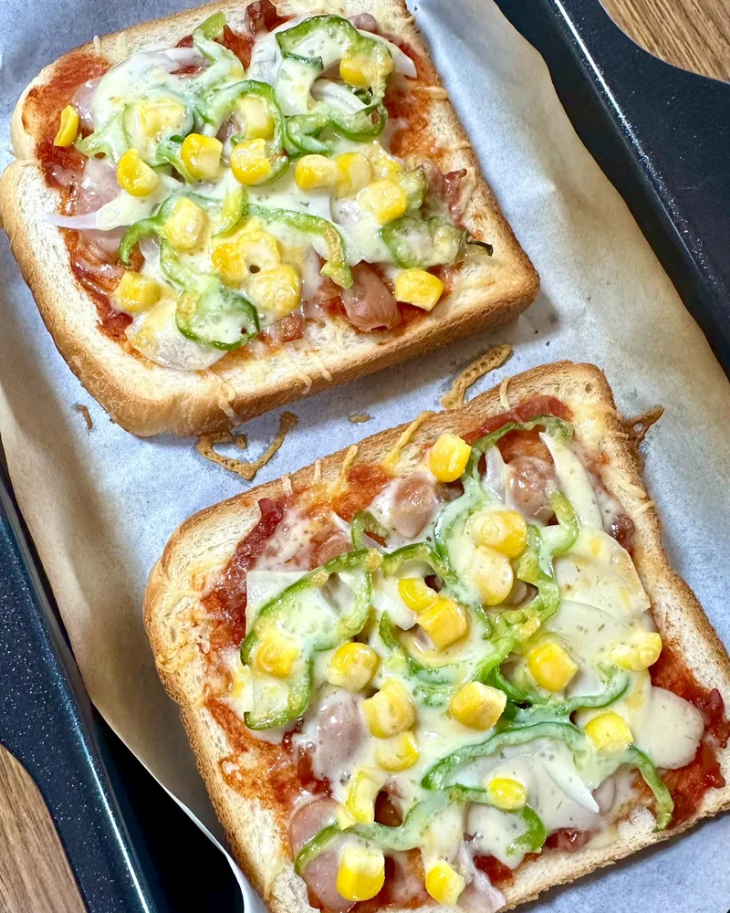 ガス展2026夏 試食コーナーのピザトースト