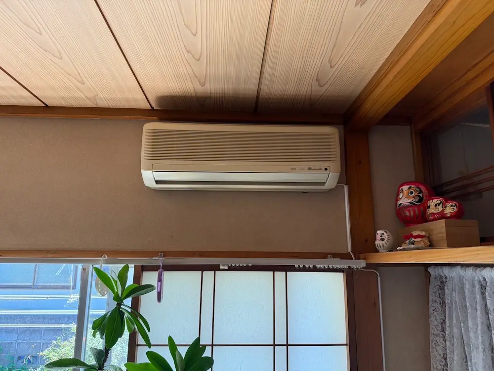 酒田市若宮町K様邸 室内機 交換前