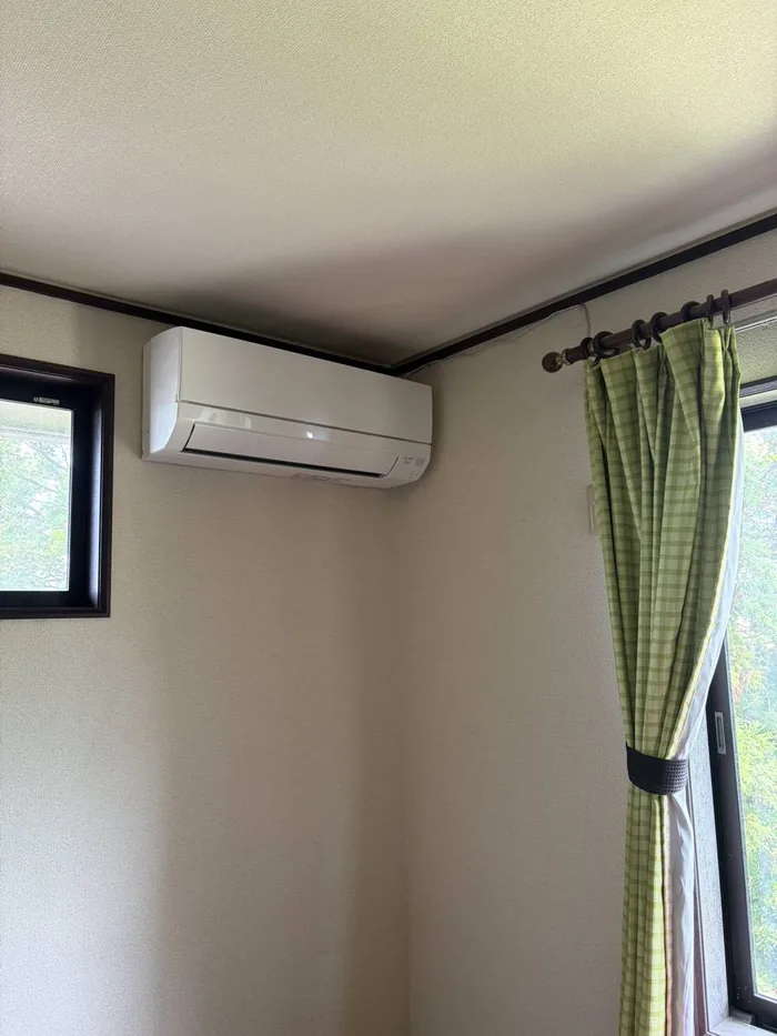 鶴岡市 交換後の室内機（三菱電機 霧ヶ峰）