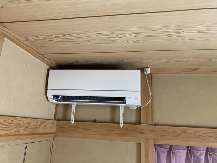 鶴岡市 交換後の室内機（三菱電機 霧ヶ峰）