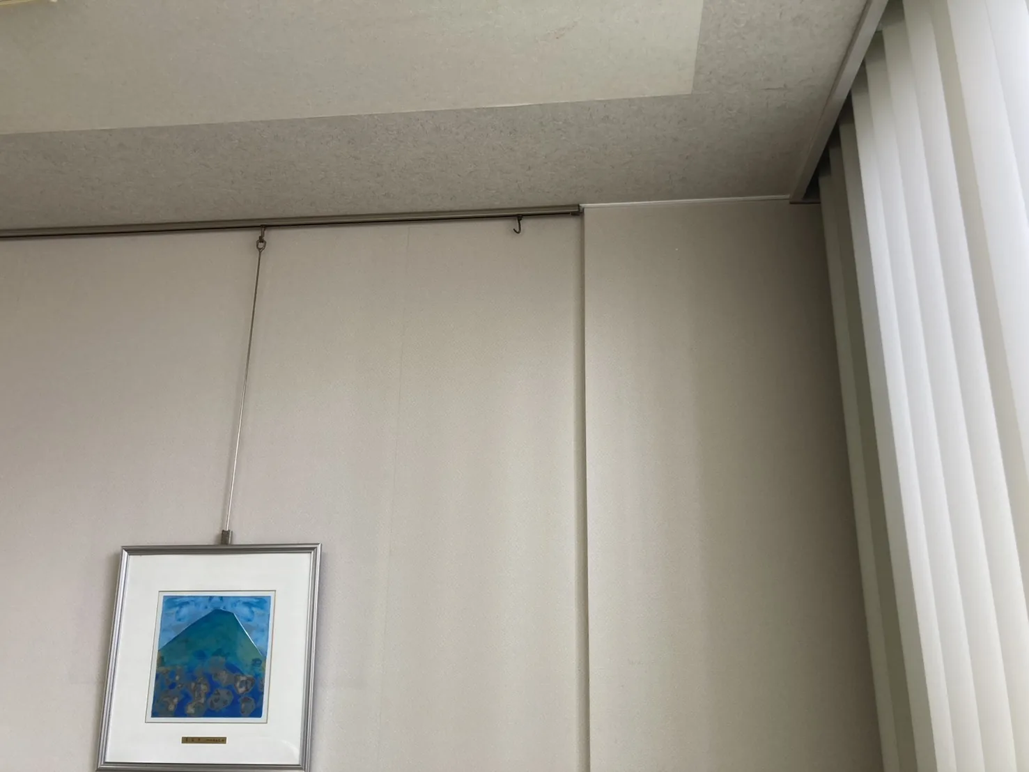 鶴岡市 設置前の壁面（エアコンのなかったお部屋）