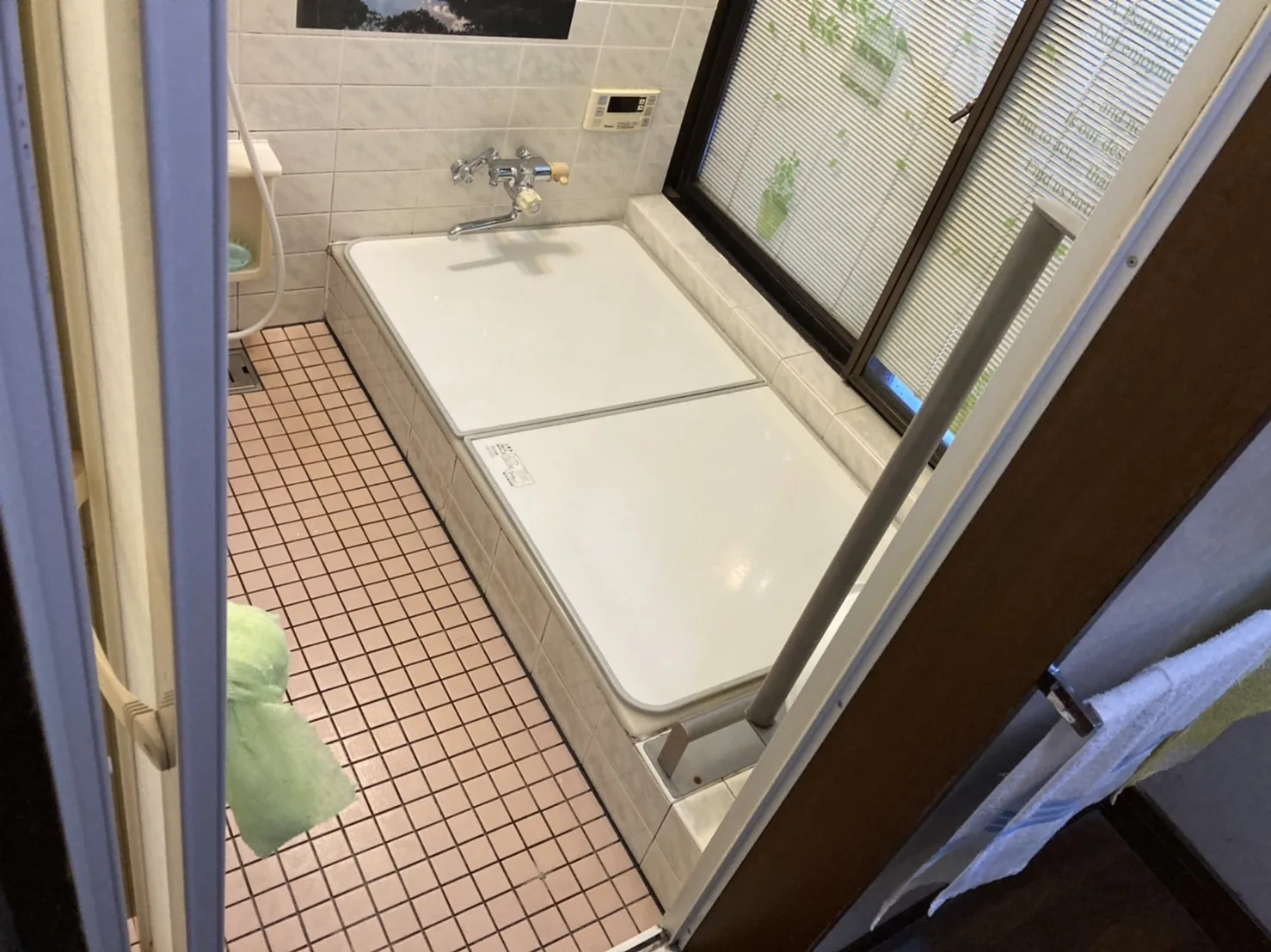 酒田市亀ヶ崎I様邸 タイル浴室 交換前