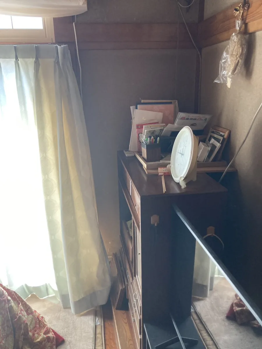 遊佐町 ガスストーブ設置前